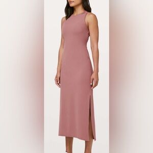Lululemon Athletica Mauve Midi Dress